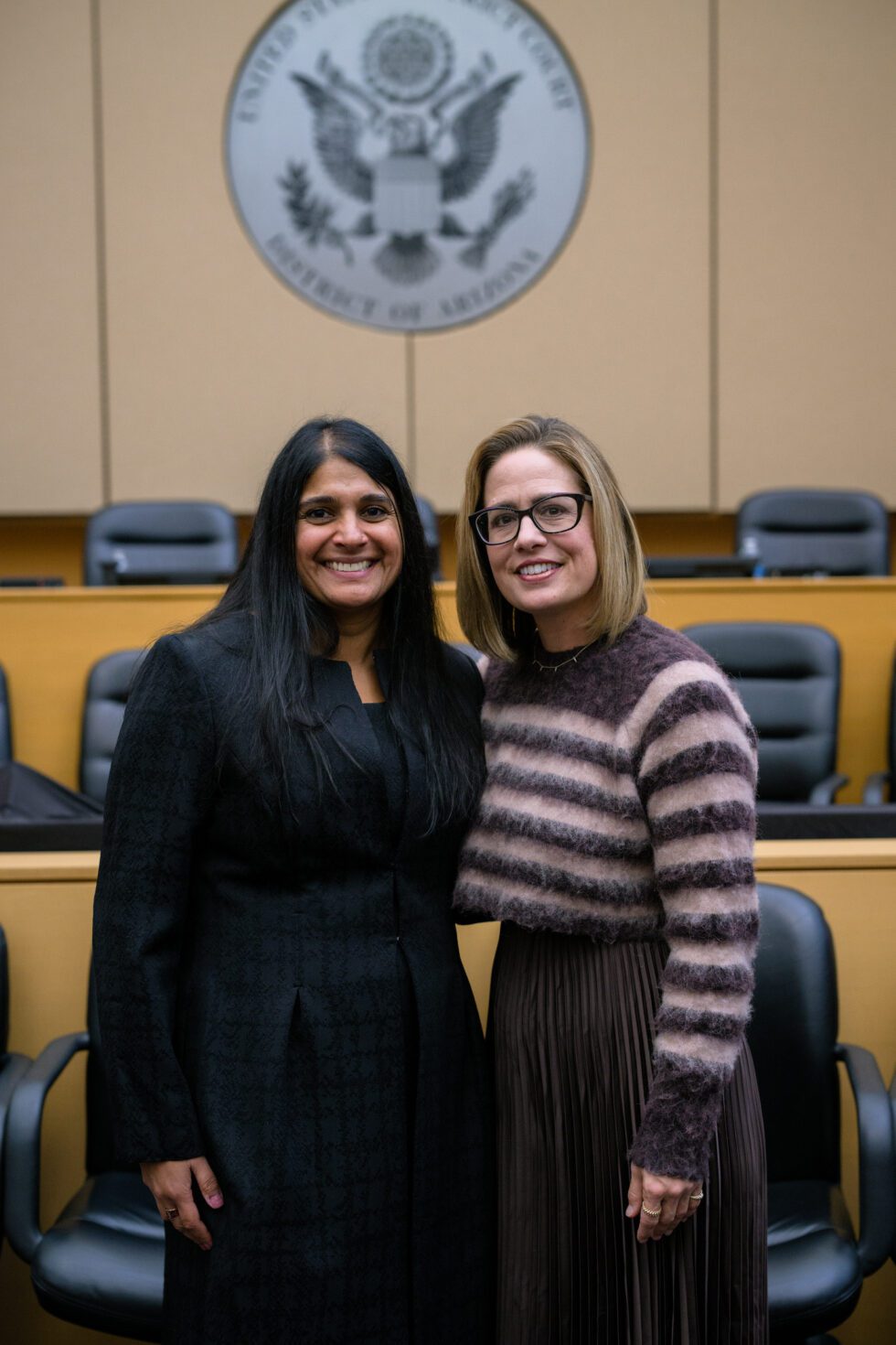 After Securing Strong Bipartisan Confirmation, Sinema Celebrates ...